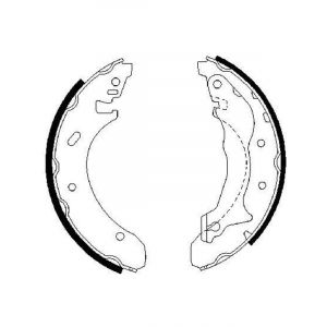 Bosch Brake Shoe Set