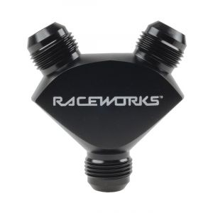 Raceworks Y Block Male Flare 3 X An-16 Male Flares
