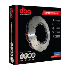 DBA Rotor Ring Cross-Drilled & Dimpled WAVE 5000 Series