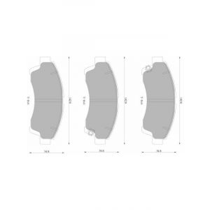 Bosch Brake Pads Front Set