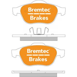 Bremtec Trade-Line Brake Pads Set Laguna Ii Kg0/1 50mm Clip