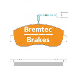 Bremtec Pro-Line Brake Pads Set Renault Master Iv Sensor/Brembo