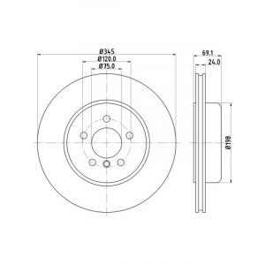 Bremtec Euro-Line Brake Rotor