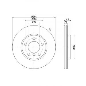 Bremtec Euro-Line Brake Rotor