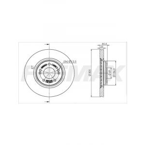 Fremax Brake Rotor (Pair) Front