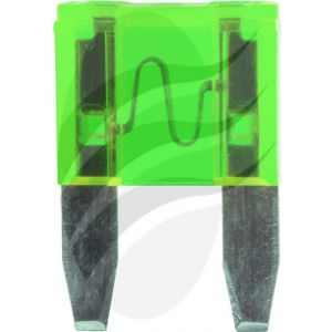 Jaylec Mini Blade Fuse 30Amp Green  Pack 10