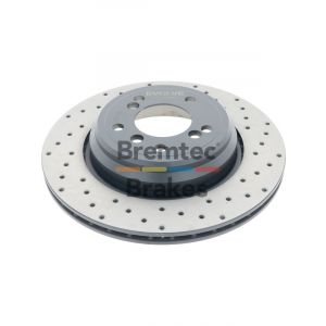 Bremtec Evolve F2S Disc Brake Rotor RHR For BMW M3 E46 3.2L 00-07