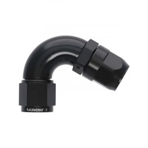 Raceworks Hose Fitting An-8 120 Deg