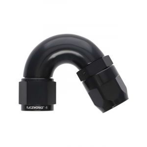 Raceworks 150Deg -8 With Bracket Stainless Steel