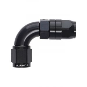 Raceworks Cutter Hose Fitting An-4 90 Deg