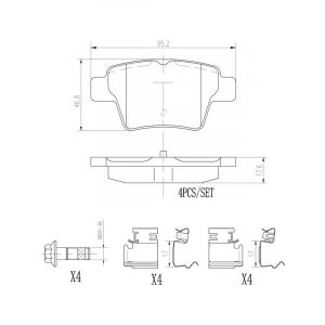 Brembo Ceramic Brake Pads