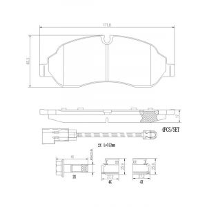 Brembo Ceramic Brake Pads