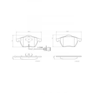 Brembo Ceramic Brake Pads