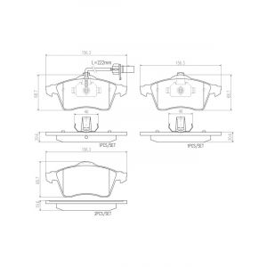 Brembo Ceramic Brake Pads