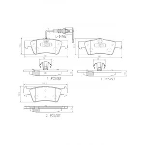 Brembo Ceramic Brake Pads