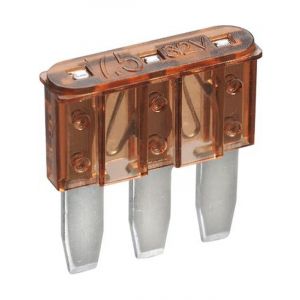 Narva 7 Amp Brown Micro 3 Blade Fuse Pack of 25