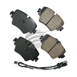 Akebono Euro Ultra-Premium Ceramic Front Disc Brake Pad Set