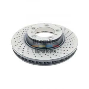 Bremtec Evolve F2S Performance Disc Brake Rotor Perforated Right