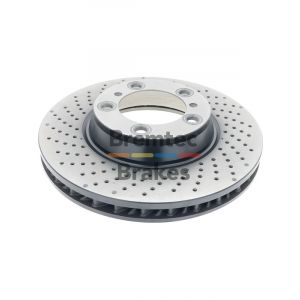Bremtec Evolve F2S Performance Disc Brake Rotor Perforated Left