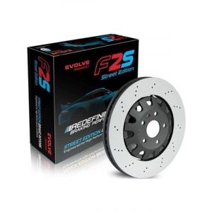 Bremtec Evolve F2S Disc Brake Rotor Front Right For Audi SQ5 380Mm