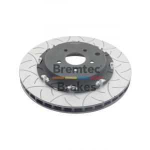 Bremtec Evolve F2S Disc Brake Rotor Rear L For Nissan GT-R R35 3.8L