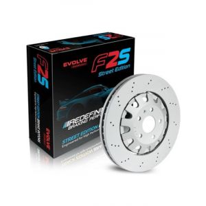 Bremtec Evolve F2S Disc Brake Rotor Rear L For Audi RS4 TFSI Quattro(BDR9008LEV)
