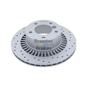 Bremtec Evolve F2S Disc Brake Rotor Rear Left For Mercedes AMG G63