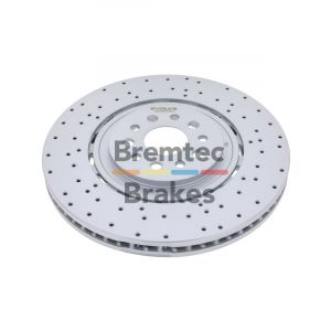 Bremtec Evolve F2S Disc Brake Rotor Front R For Maserati Levante