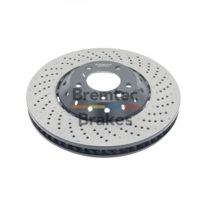 Bremtec Evolve F2S Disc Brake Rotor Front R For Porsche Cayenne