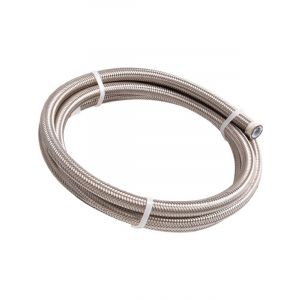 Aeroflow 200 Series Stainless Steel Braided Hose -3AN 1M