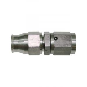 Aeroflow Straight Stainless Steel Hose Ends -3AN to -3 PTFE Hose