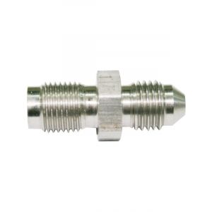 Aeroflow Stainless Steel Dual Seat Adapter -3AN M10 x 1.25mm