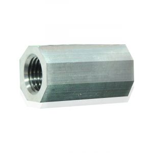 Aeroflow Stainless Steel Inverted Flare Union 3/8 Inch-24 Thread