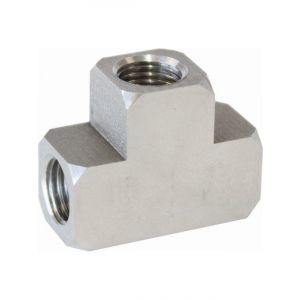 Aeroflow Stainless Steel Inverted Female T-Block 3 x 3/8