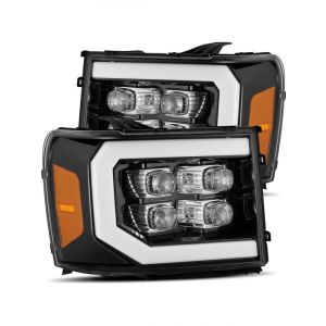 Alpharex NOVA-Series LED Projector Headlights Jet Black