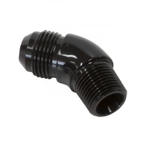Aeroflow 45 Degree NPT to AN Full Flow Adapter 3/4