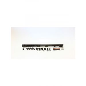 Aeroflow Billet EFI Fuel Rails Black For Nissan RB30