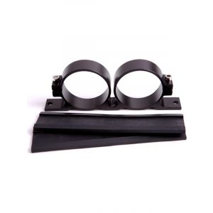Aeroflow Bosch Dual Fuel Pump Bracket Black AF64-2015BLK)