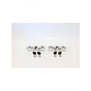 Aeroflow Billet EFI Fuel Rails Polished For Subaru EJ25