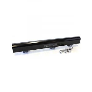 Aeroflow Billet EFI Fuel Rails Kit Black For 4G63 Evo I-Iii