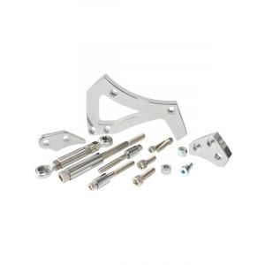 Aeroflow Mid Mount Drivers Side Billet Alloy Alternator Bracket