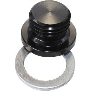 Aeroflow Metric Port Plug M10 X 1.0 Black
