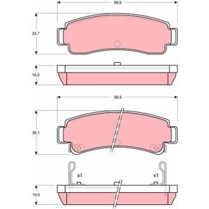TRW Brake Pads