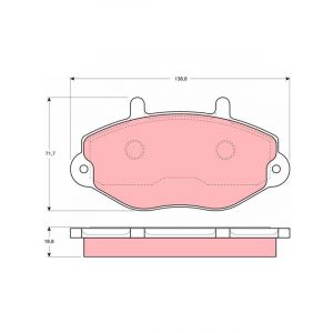TRW Brake Pads