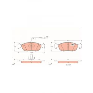 TRW Brake Pads