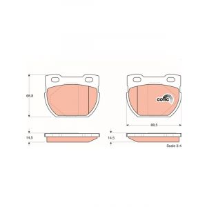 TRW Brake Pads