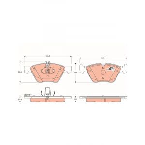TRW Brake Pads