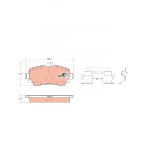 TRW Brake Pads