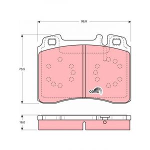 TRW Brake Pads