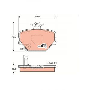 TRW Brake Pads